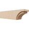 Ekena Millwork 4in. W x 4in. H x 16in. L Rivera Woodgrain TimberThane Rafter Tail, Primed Tan RFTUR04X04X16RIVRCPR - alternate 1
